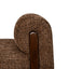 Bench Winslov brown blockweave fire retardant