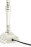 Lamp base 8x8x25 cm DELHI nickel