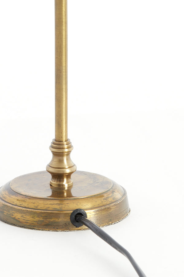 Lamp base 10x35 cm RAMSES antique bronze
