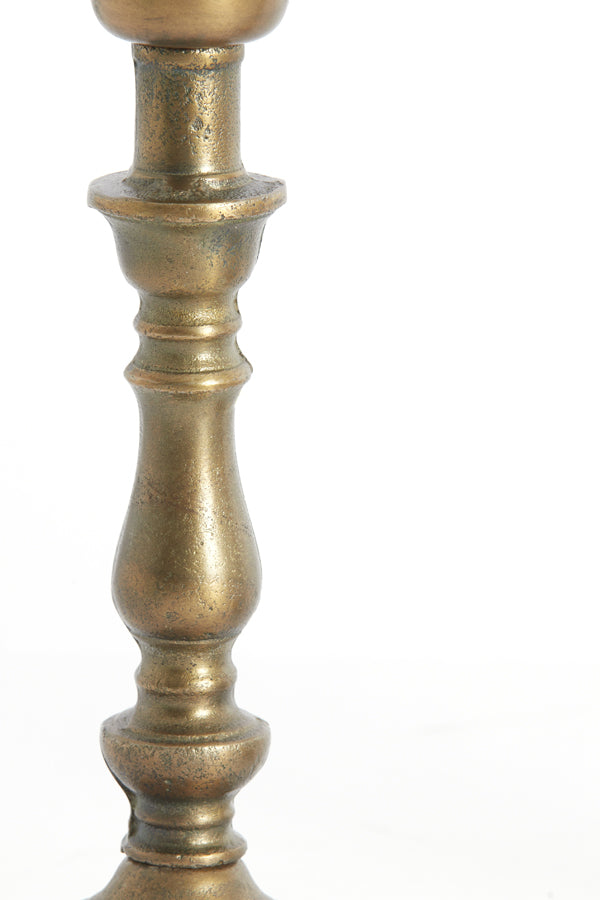 Lamp base 9x22 cm HELGA raw antique bronze