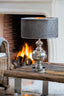 Lamp base 15x40 cm CADY nickel