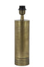Lamp base 10x33 cm SAVI raw antique bronze