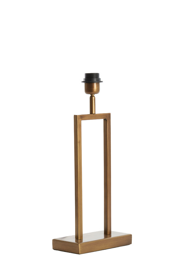Lamp base 20x10x41 cm SHIVA antique bronze