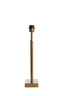 Lamp base 20x10x41 cm SHIVA antique bronze