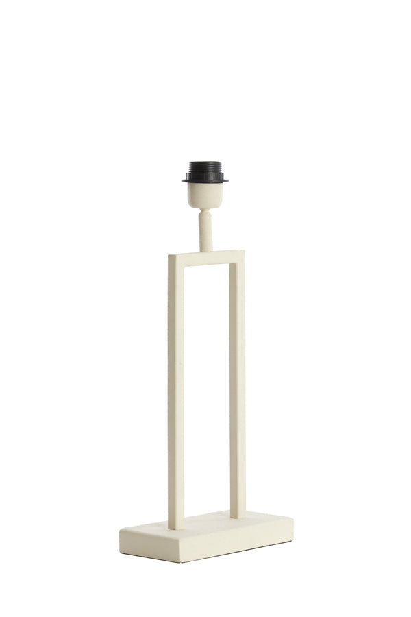 Lamp base 20x10x41 cm SHIVA cream