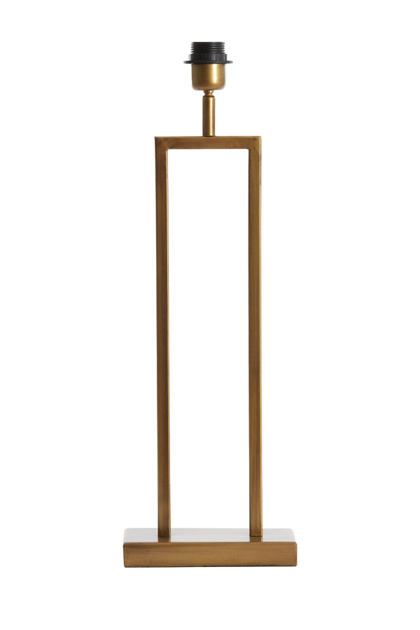 Lamp base 20x10x55 cm SHIVA antique bronze