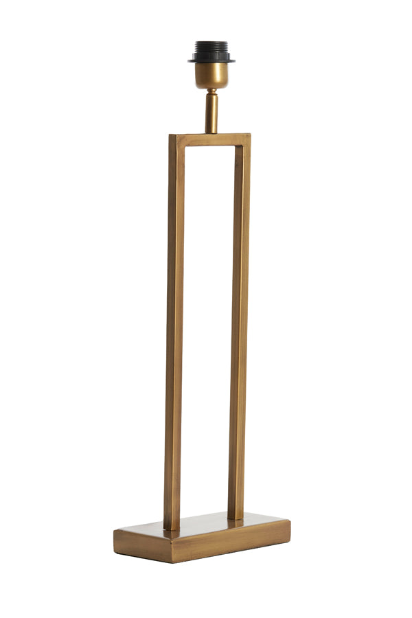 Lamp base 20x10x55 cm SHIVA antique bronze