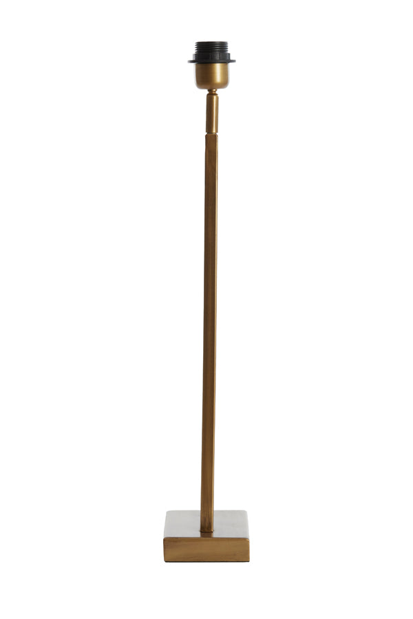 Lamp base 20x10x55 cm SHIVA antique bronze