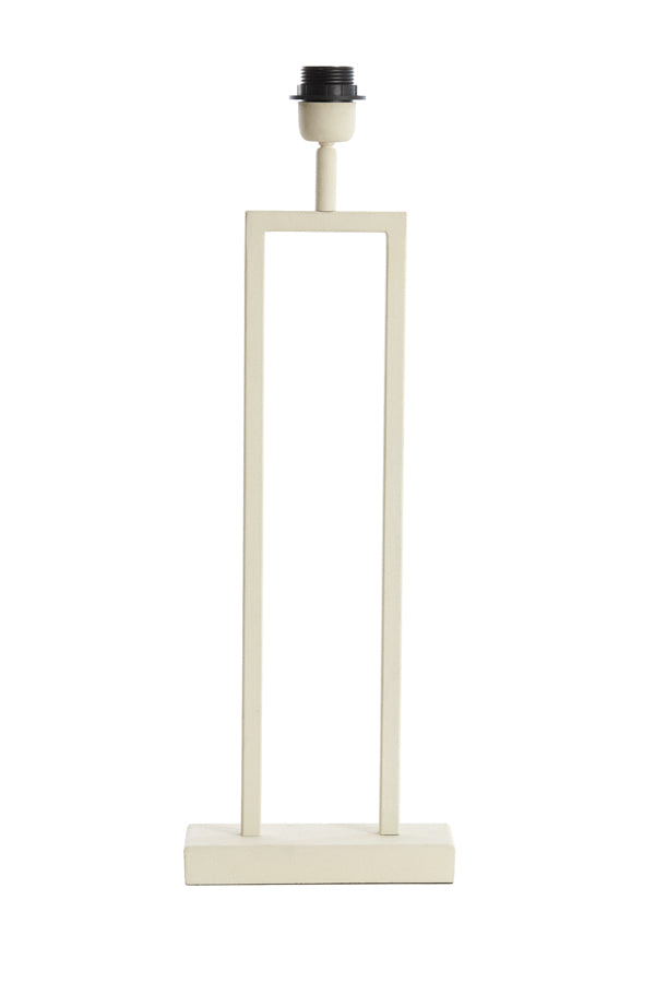 Lamp base 20x10x55 cm SHIVA cream