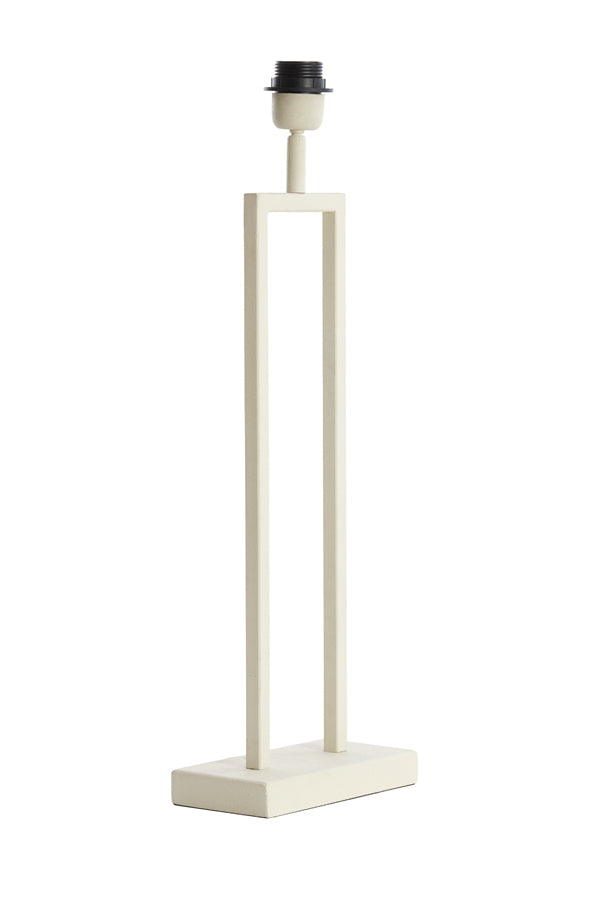 Lamp base 20x10x55 cm SHIVA cream