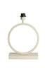 Lamp base 30x12,5x43 cm LIVA cream