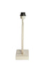 Lamp base 30x12,5x43 cm LIVA cream