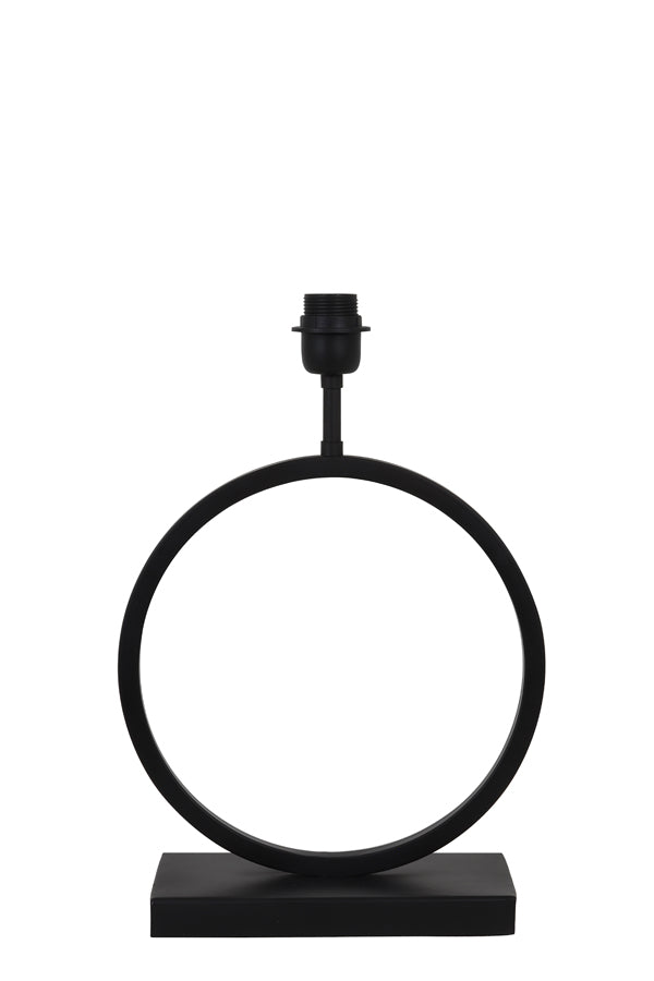 Lamp base 30x12,5x43 cm LIVA matt black