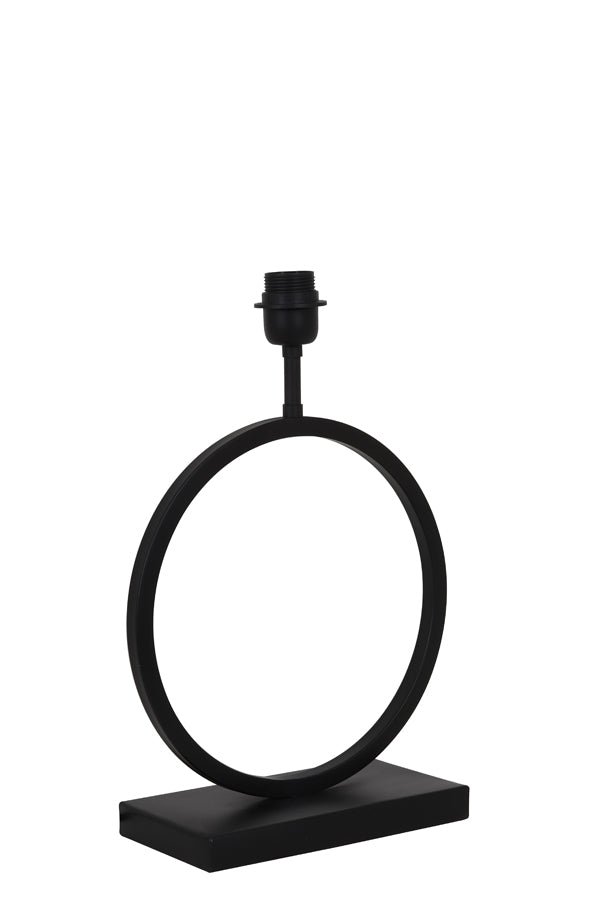 Lamp base 30x12,5x43 cm LIVA matt black