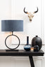 Lamp base 30x12,5x43 cm LIVA matt black