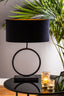 Lamp base 30x12,5x43 cm LIVA matt black