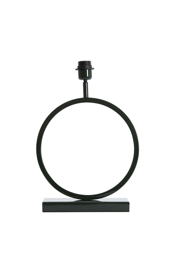 Lamp base 30x12,5x43 cm LIVA dark green