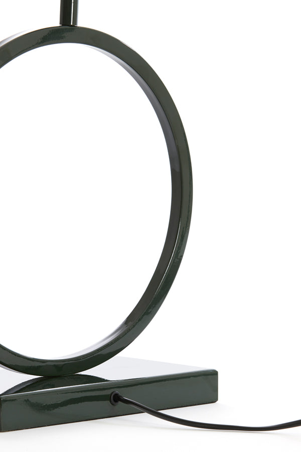 Lamp base 30x12,5x43 cm LIVA dark green