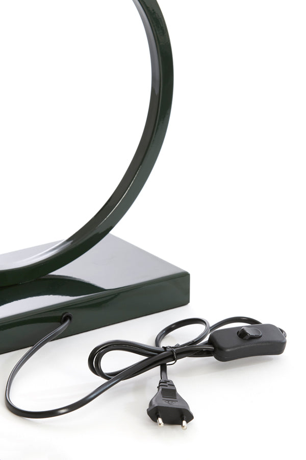 Lamp base 30x12,5x43 cm LIVA dark green