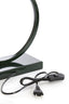Lamp base 30x12,5x43 cm LIVA dark green