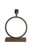 Lamp base 30x12,5x43 cm LIVA brown
