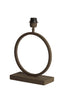 Lamp base 30x12,5x43 cm LIVA brown