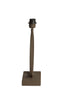 Lamp base 30x12,5x43 cm LIVA brown