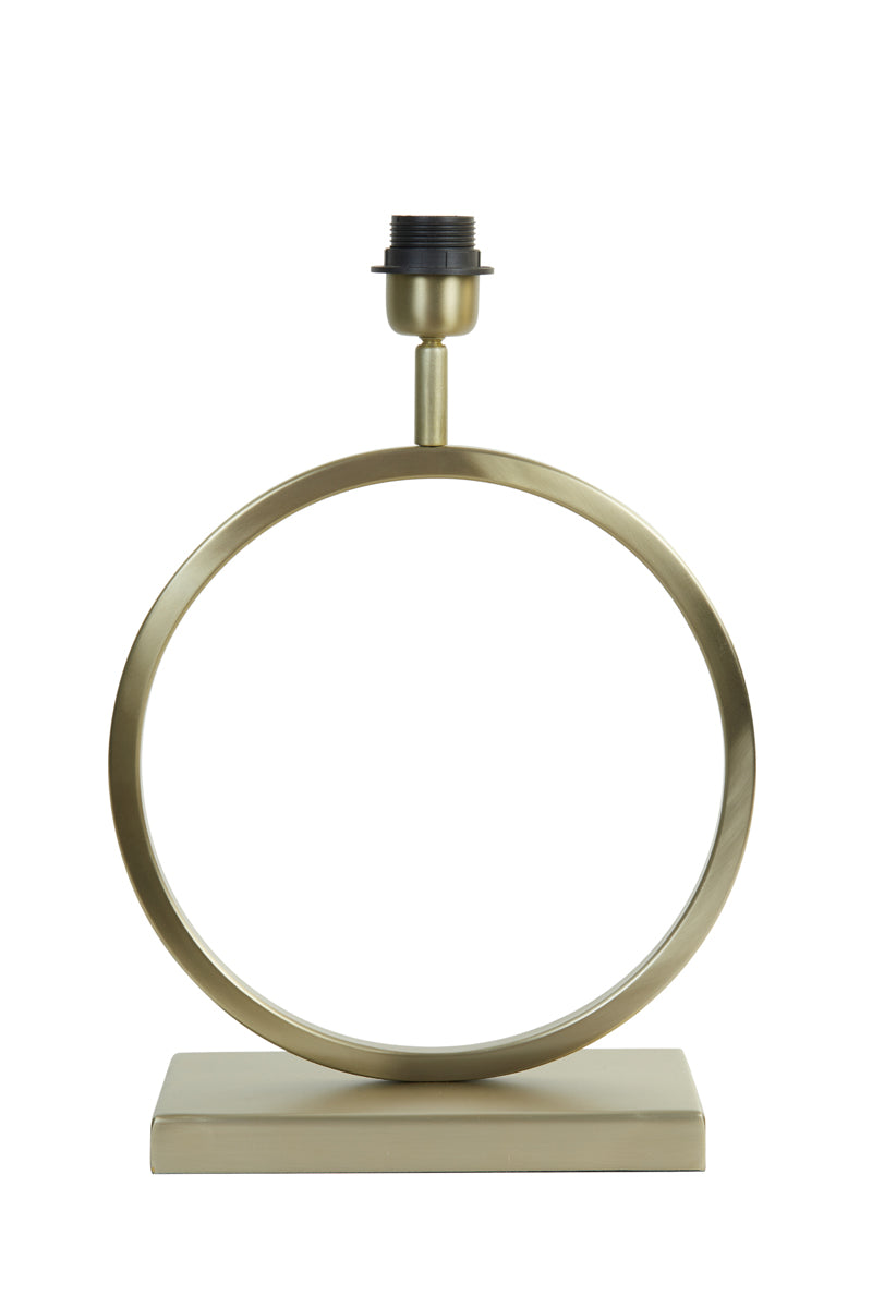Lamp base 30x13x42 cm LIVA light gold