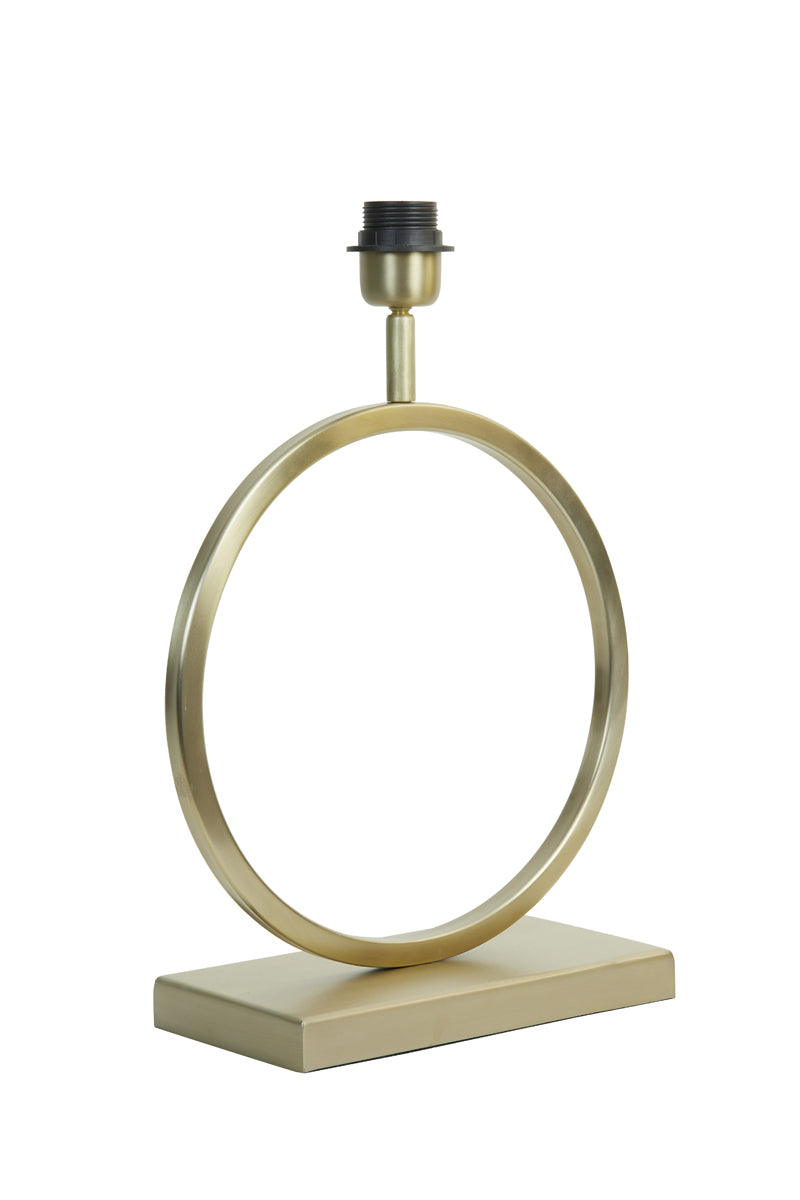 Lamp base 30x13x42 cm LIVA light gold