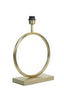 Lamp base 30x13x42 cm LIVA light gold