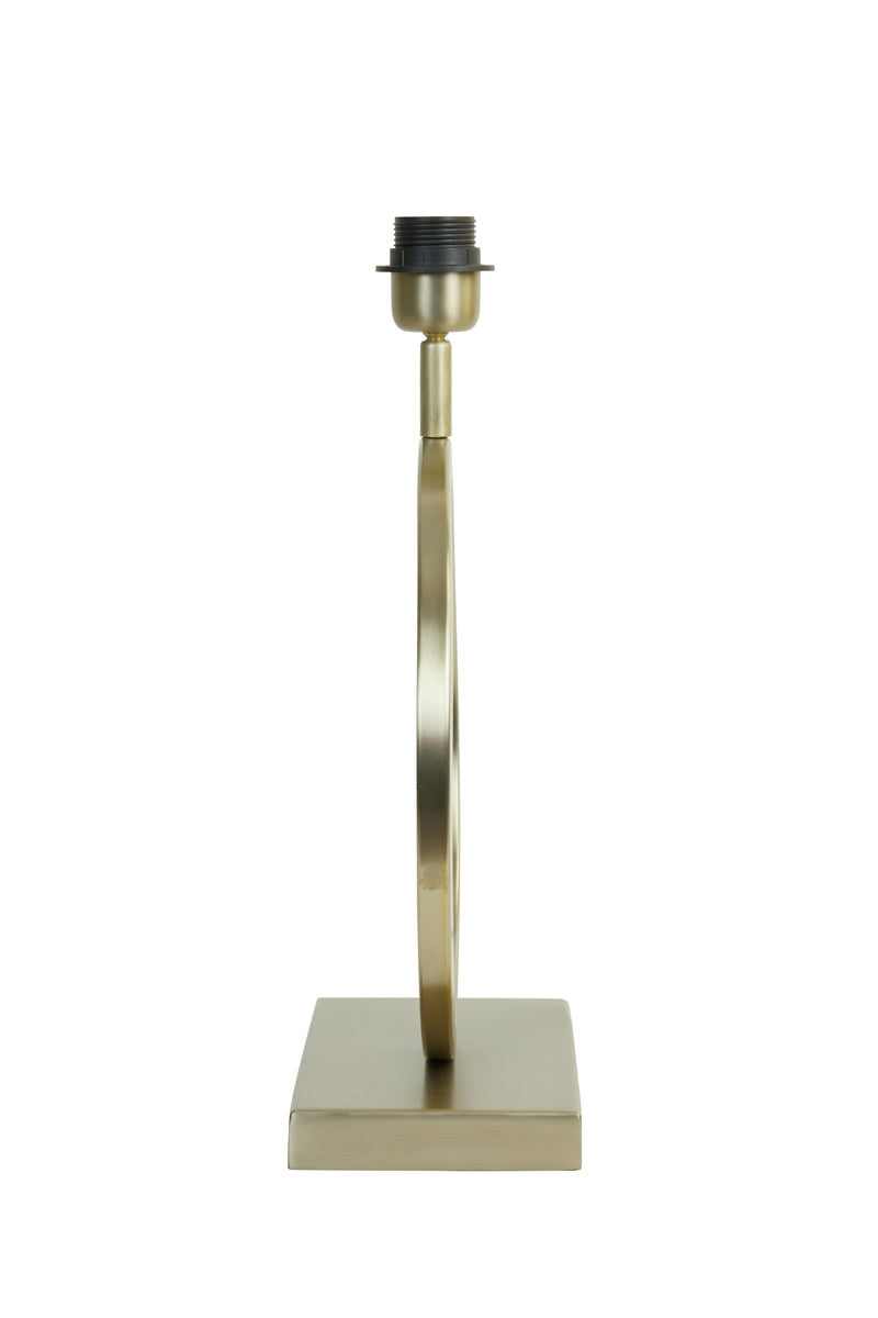Lamp base 30x13x42 cm LIVA light gold
