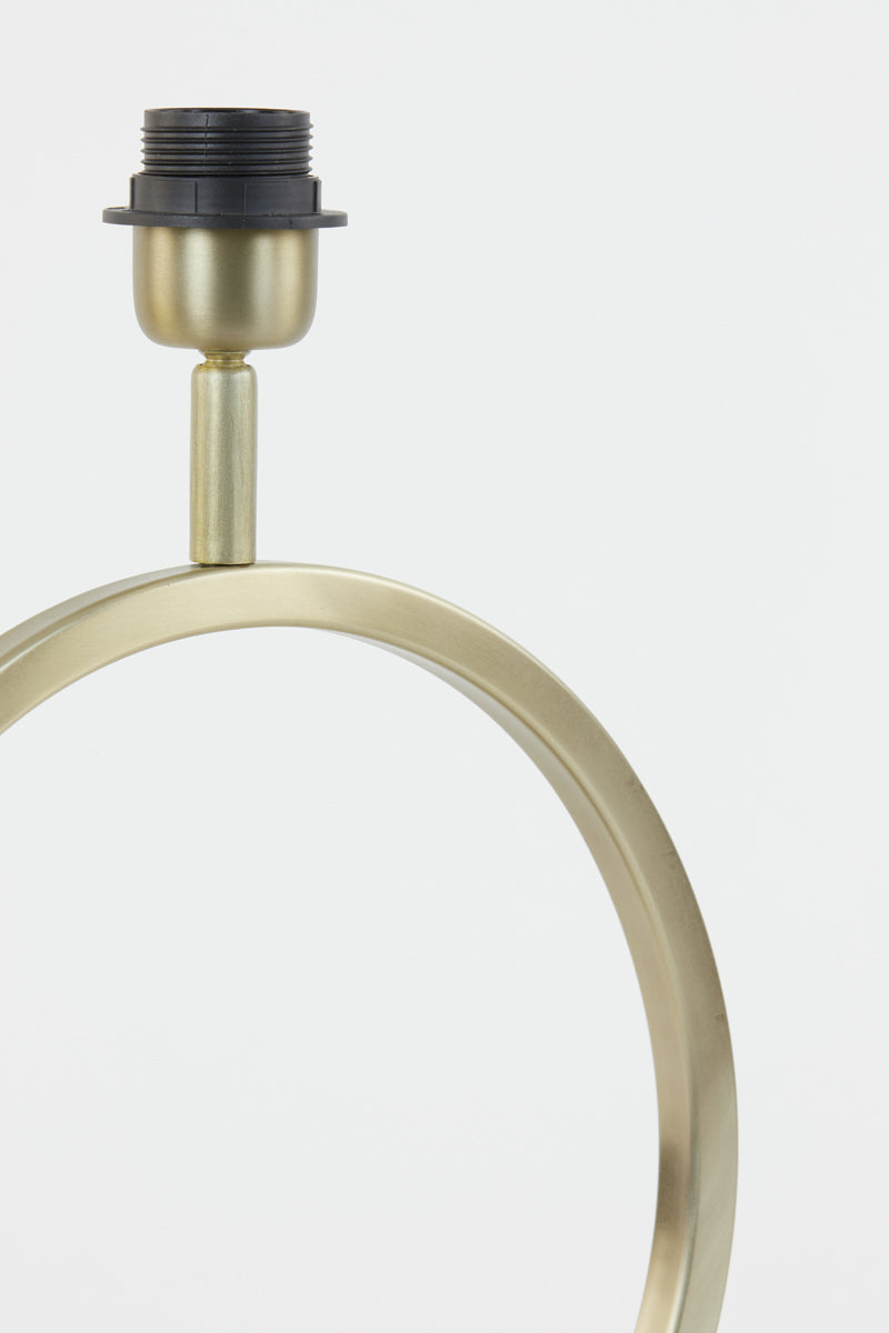 Lamp base 30x13x42 cm LIVA light gold