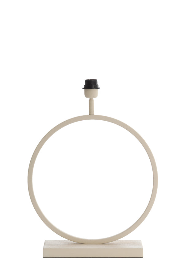Lamp base 40x12,5x53 cm LIVA cream