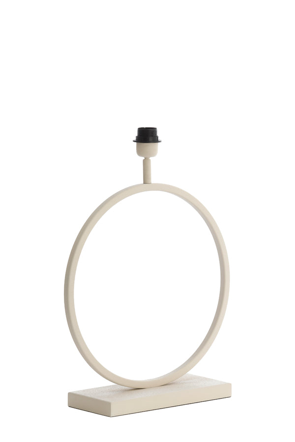 Lamp base 40x12,5x53 cm LIVA cream