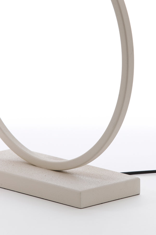 Lamp base 40x12,5x53 cm LIVA cream