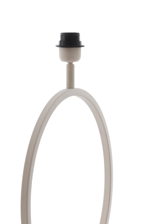 Lamp base 40x12,5x53 cm LIVA cream