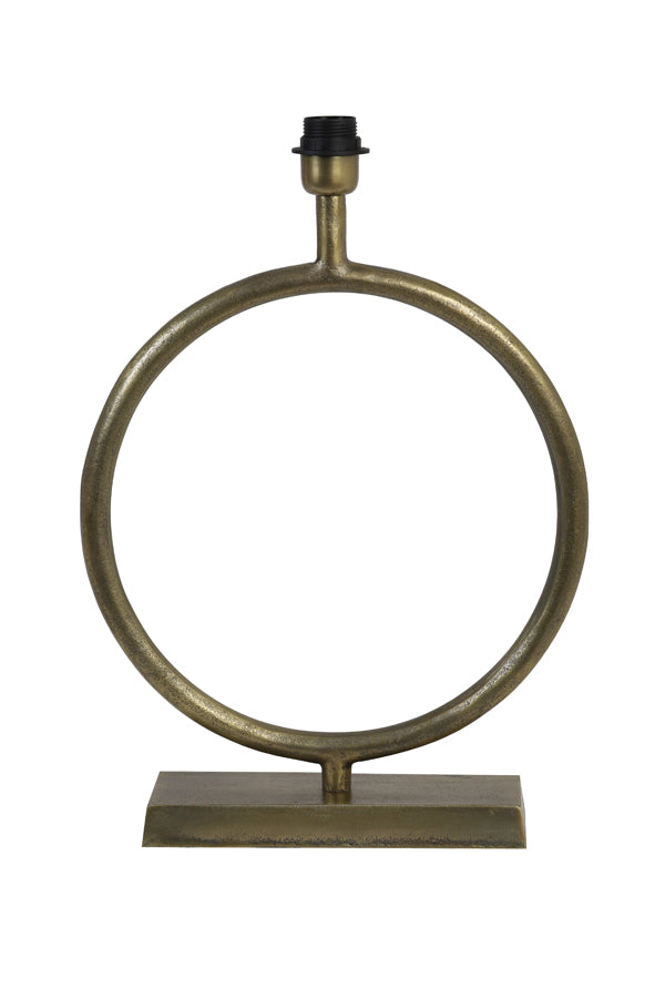 Lamp base 40x12,5x50 cm LIVU raw antique bronze