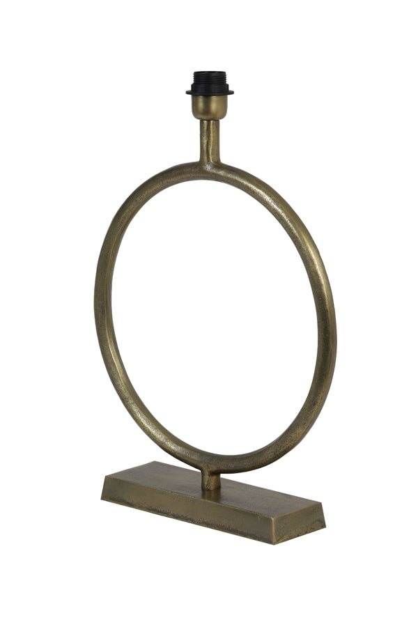 Lamp base 40x12,5x50 cm LIVU raw antique bronze