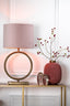Lamp base 40x12,5x50 cm LIVU raw antique bronze