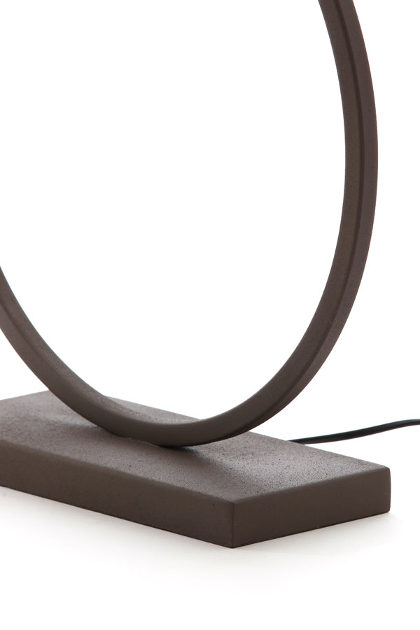 Lamp base 40x12,5x53 cm LIVA brown