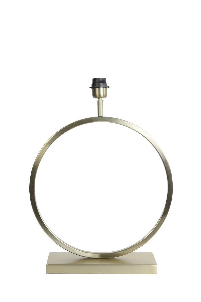 Lamp base 40x13x52 cm LIVA light gold