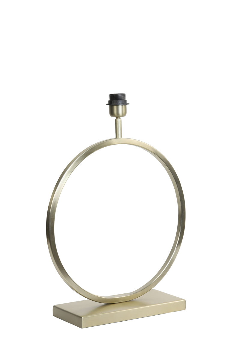 Lamp base 40x13x52 cm LIVA light gold