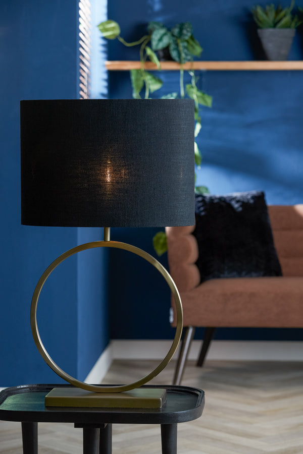 Lamp base 40x13x52 cm LIVA light gold