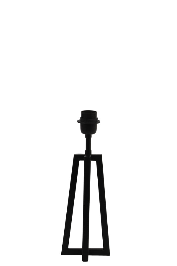 Lamp base 11,5x11,5x31 cm MILEY matt black