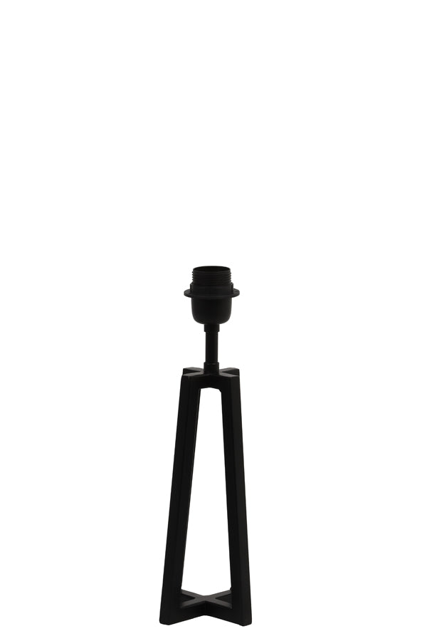 Lamp base 11,5x11,5x31 cm MILEY matt black