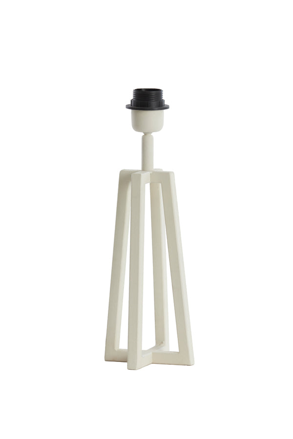 Lamp base 11,5x11,5x31 cm MILEY cream