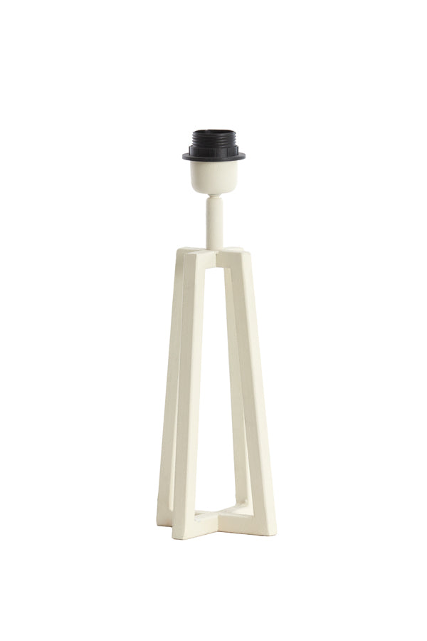 Lamp base 11,5x11,5x31 cm MILEY cream