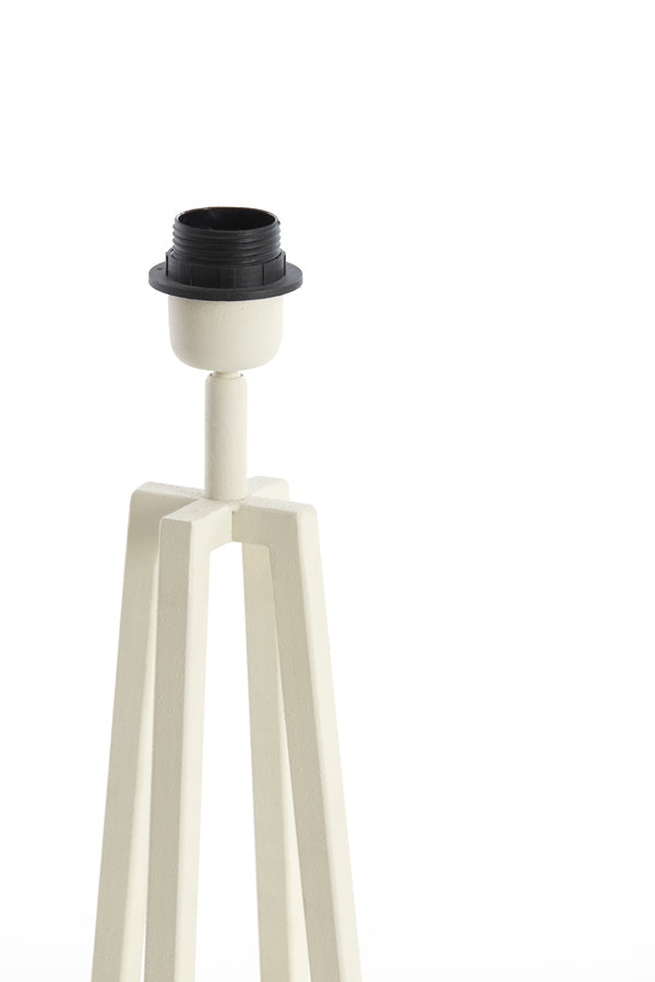 Lamp base 11,5x11,5x31 cm MILEY cream