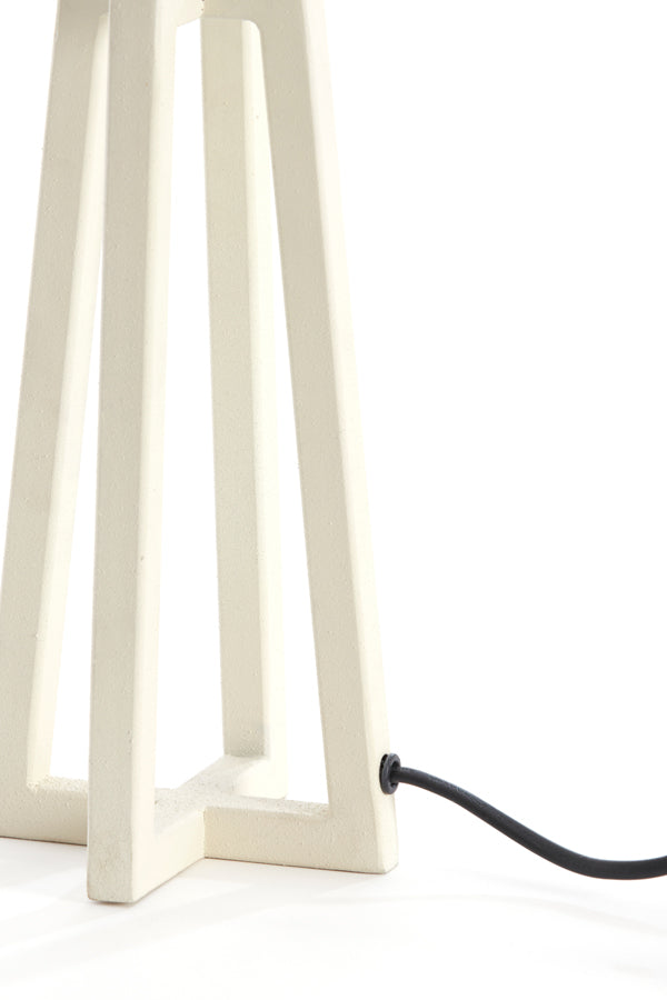 Lamp base 11,5x11,5x31 cm MILEY cream