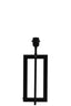 Lamp base 15x15x35 cm MACE matt black